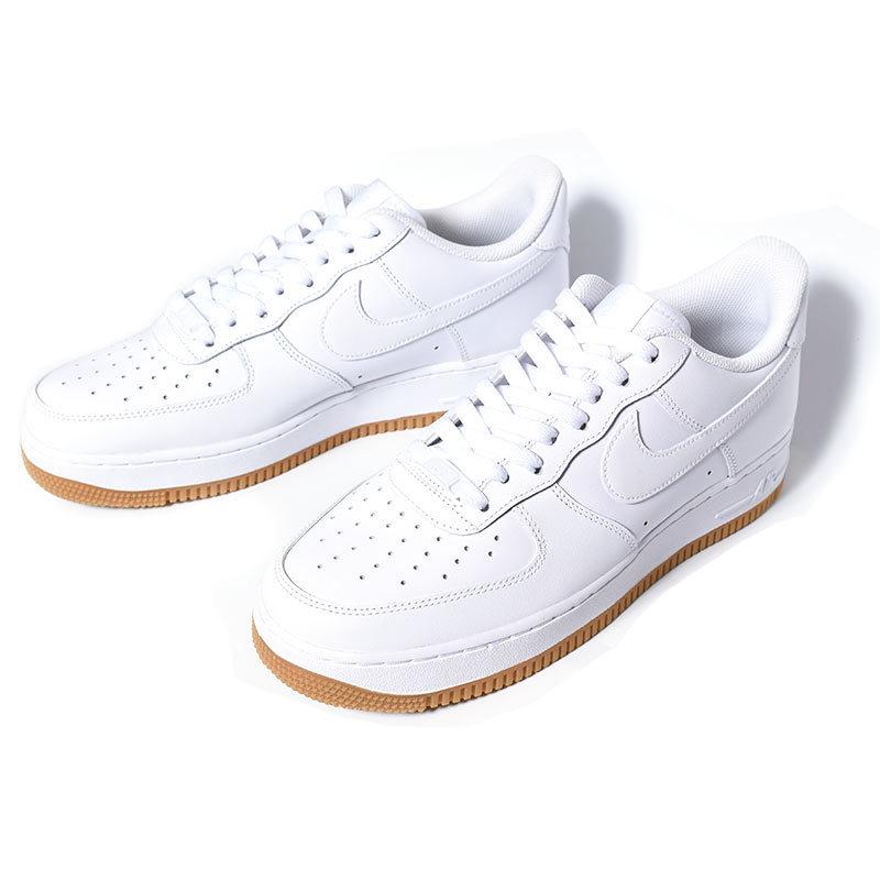 NIKE AIR FORCE 1 '07 "WHITE GUM" ナイキ エアフォース 1 スニーカー ( 白 ホワイト ガムソール メンズ DJ2739-100 )｜precious-place｜03