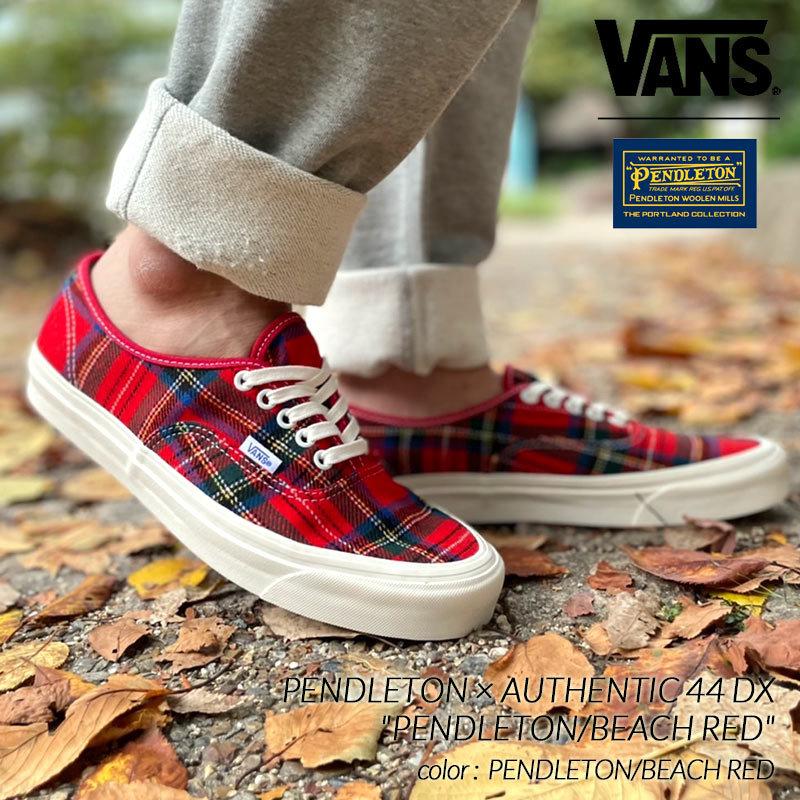 VANS PENDLETON × AUTHENTIC 44 DX VANS PENDLETON × AUTHENTIC 44 DX
