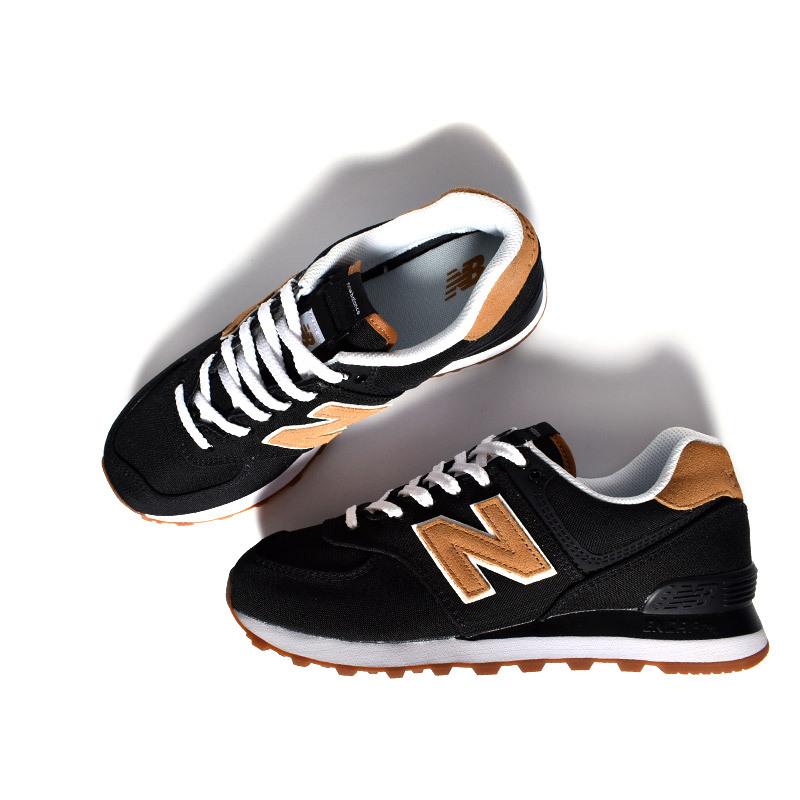 New Balance 574 ブラック/ベージュ NEW BALANCE（ニューバランス）の「NEW BALANCE / ML574