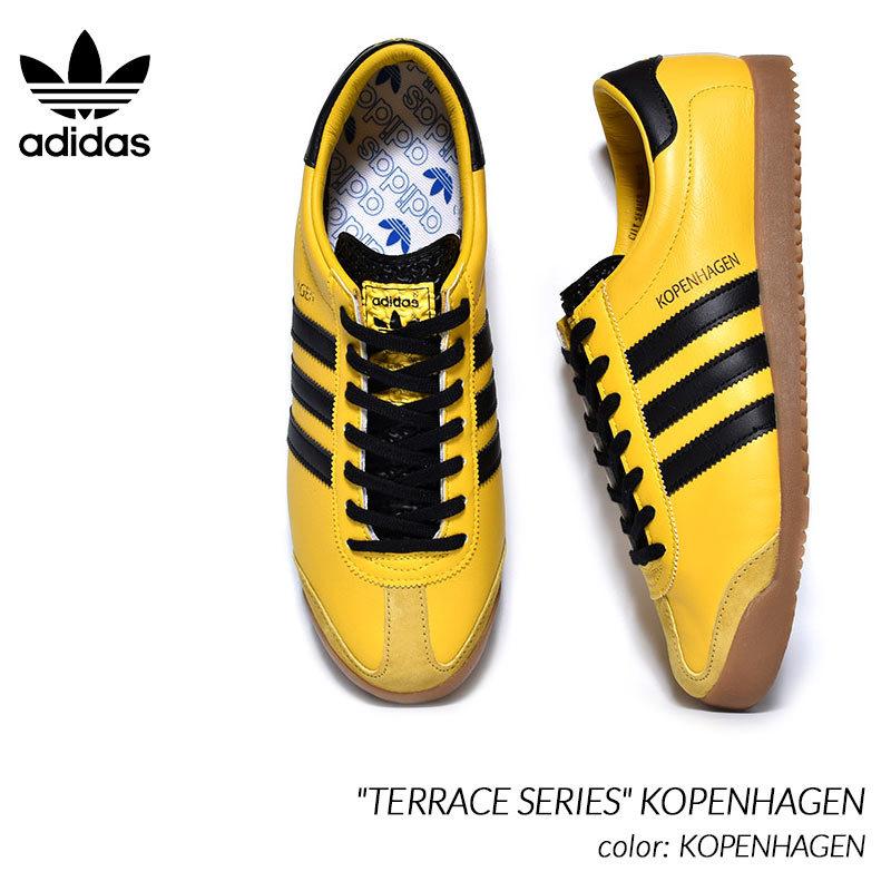 adidas "TERRACE SERIES" KOPENHAGEN アディダス テラスシリーズ コペンハーゲン スニーカー ( 黄色 イエロー レトロ メンズ H01809 )｜precious-place