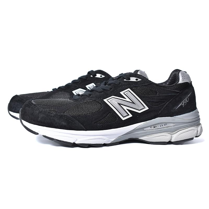 NEW BALANCE M990BS3 "MADE IN USA" BLACK × GRAY ニューバランス スニーカー ( 黒 ブラック グレー 灰色 992 993 996 998 メンズ )｜precious-place｜02