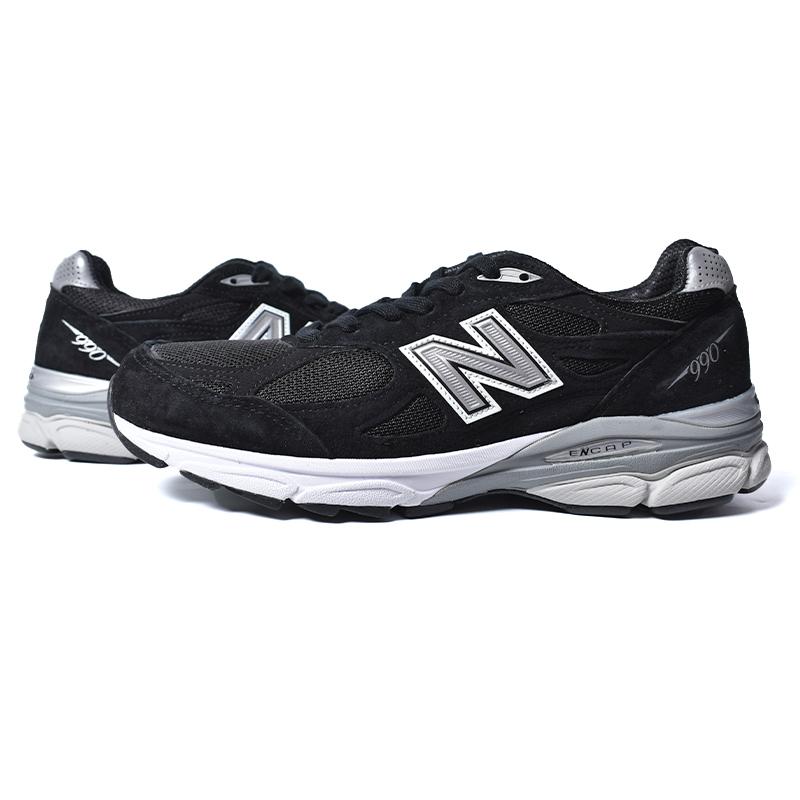 NEW BALANCE M990BS3 "MADE IN USA" BLACK × GRAY ニューバランス スニーカー ( 黒 ブラック グレー 灰色 992 993 996 998 メンズ )｜precious-place｜10