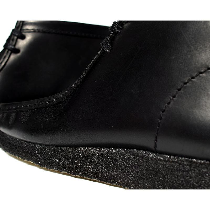 Clarks Wallabee Boot "Black Leather" クラークス ワラビー ブーツ シューズ ( 黒 靴 レザー boots メンズ レディース ウィメンズ 26155512 )｜precious-place｜08