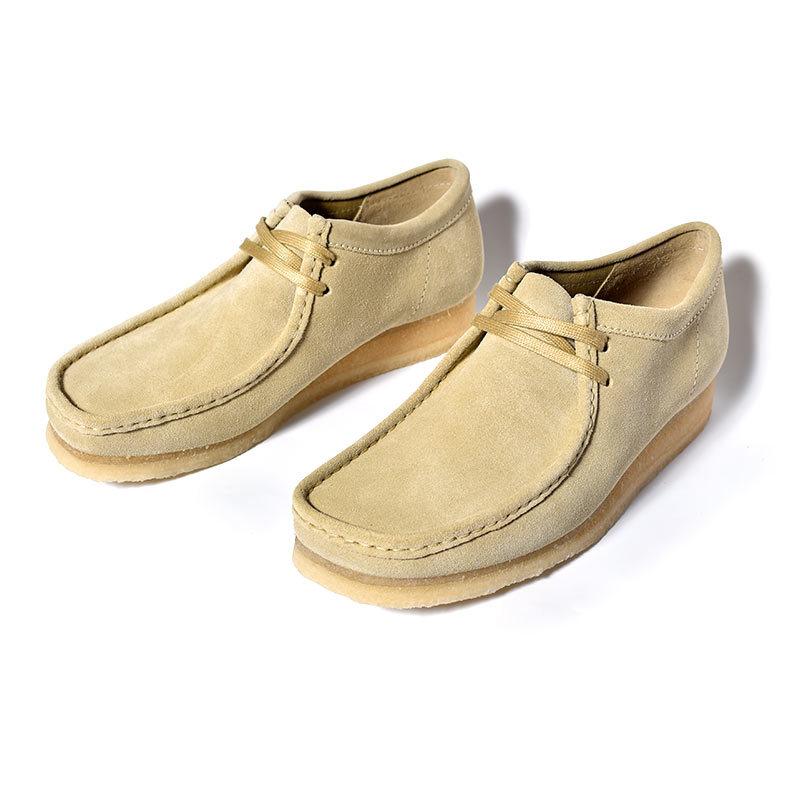 Clarks Wallabee "Maple Suede" クラークス ワラビー シューズ ( 黒 靴 ベージュ ブーツ boots メンズ レディース ウィメンズ 26155515 )｜precious-place｜03