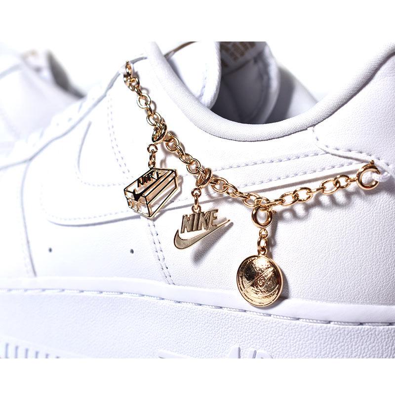 NIKE WMNS AIR FORCE 1 '07 LX "WHITE PENDANTS" ナイキ ウィメンズ エアフォース スニーカー ( 白 ホワイト 金 ゴールド DD1525-100 )｜precious-place｜08