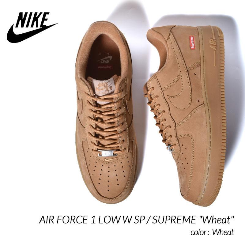 NIKE AIR FORCE 1 LOW W SP / SUPREME NIKE AIR FORCE 1 LOW W SP / SUPREME