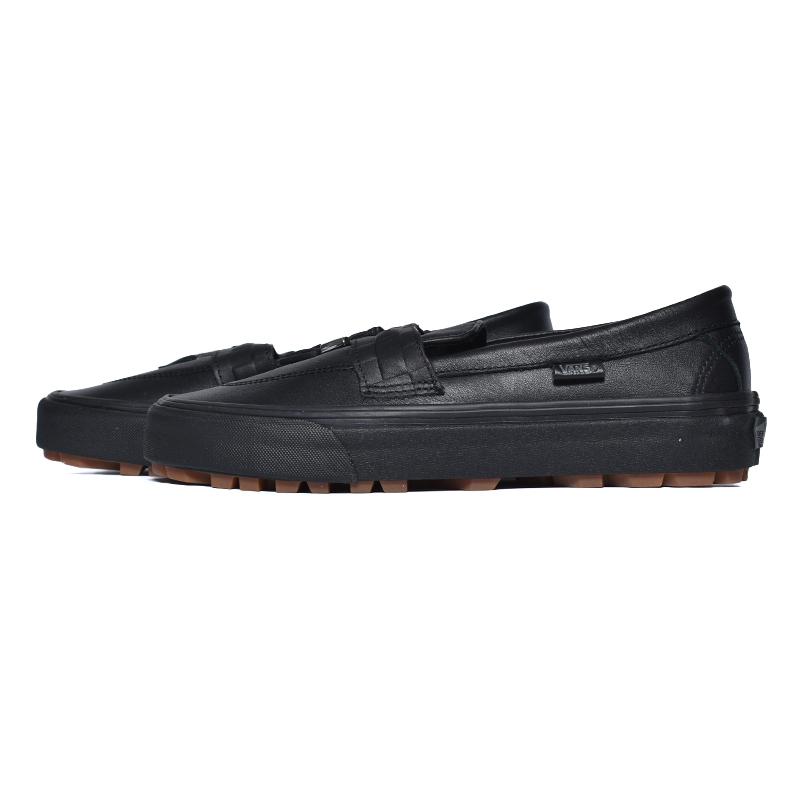 Vans フリンジ付き ブラックローファー Amazon | [バンズ ] VN0A5KRBA6H Check Tassel Style 53 Shoes
