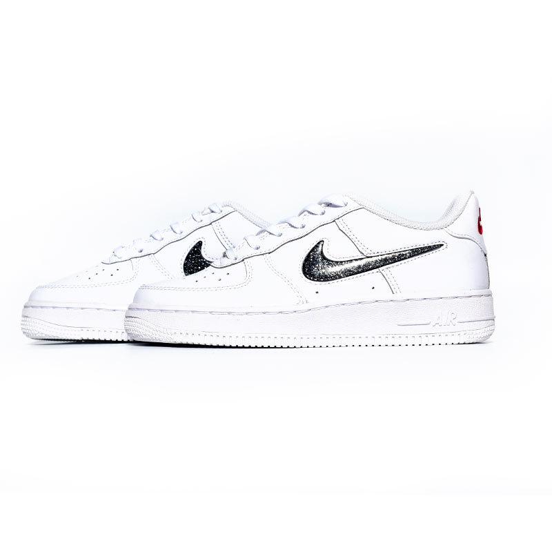 NIKE 日本未発売 AIR FORCE 1 LV8 GS ”BLACK GLITTER” ナイキ NIKE 日本未発売 AIR FORCE 1 LV8 GS ”BLACK GLITTER” ナイキ