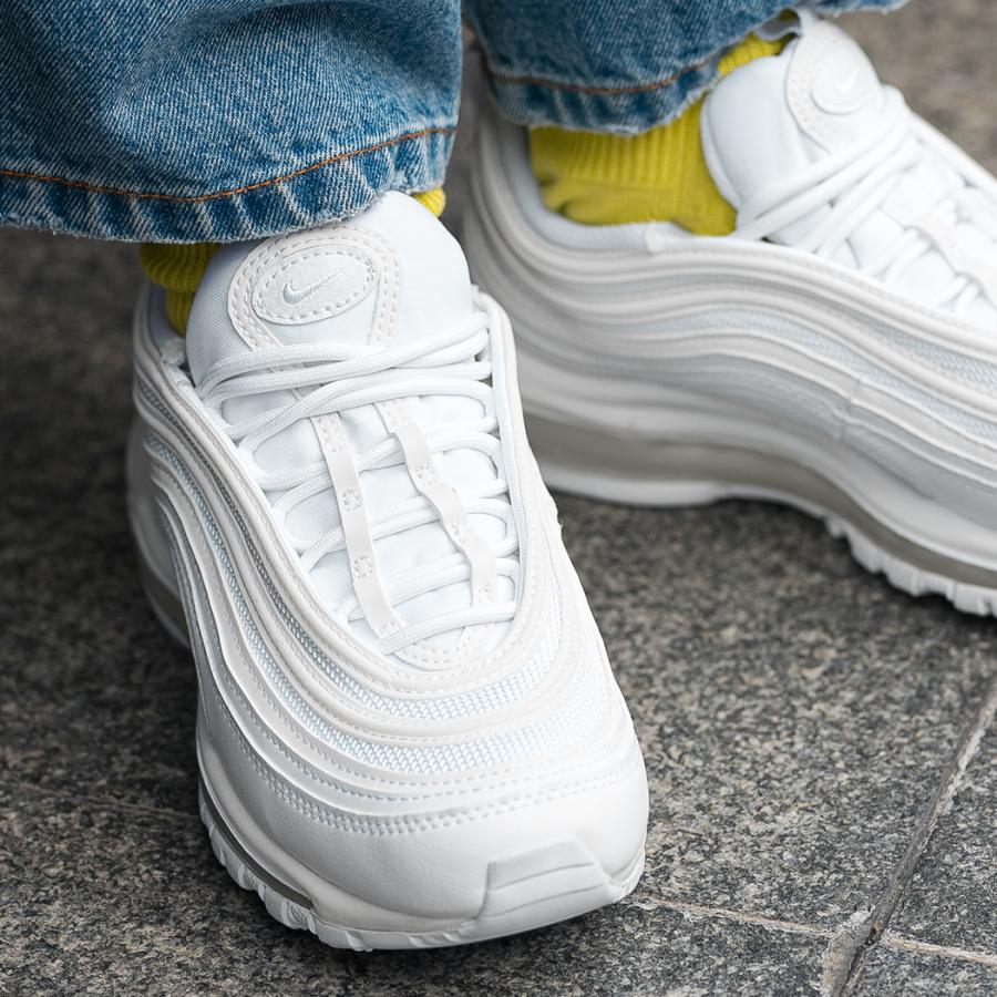 NIKE WMNS AIR MAX 97 “Triple White” ナイキ ウィメンズ エアマックス スニーカー ( 黒 ブラック 白 ホワイト レディース メンズ DH8016-100 )｜precious-place｜02