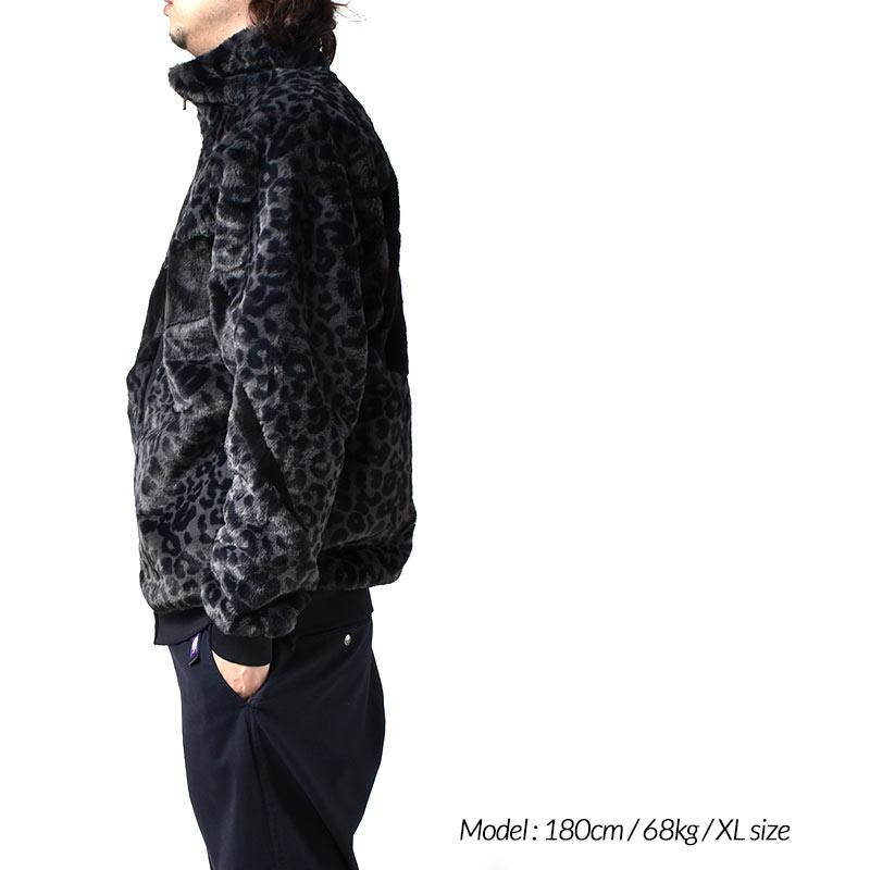 日本未発売 NIKE NSW BIG SWOOSH FUR JACKET "LEOPARD PRINT" ナイキ ビッグ スウッシュ ファー ジャケット ( 海外限定 豹柄 レオパード DH6685-011 )｜precious-place｜02