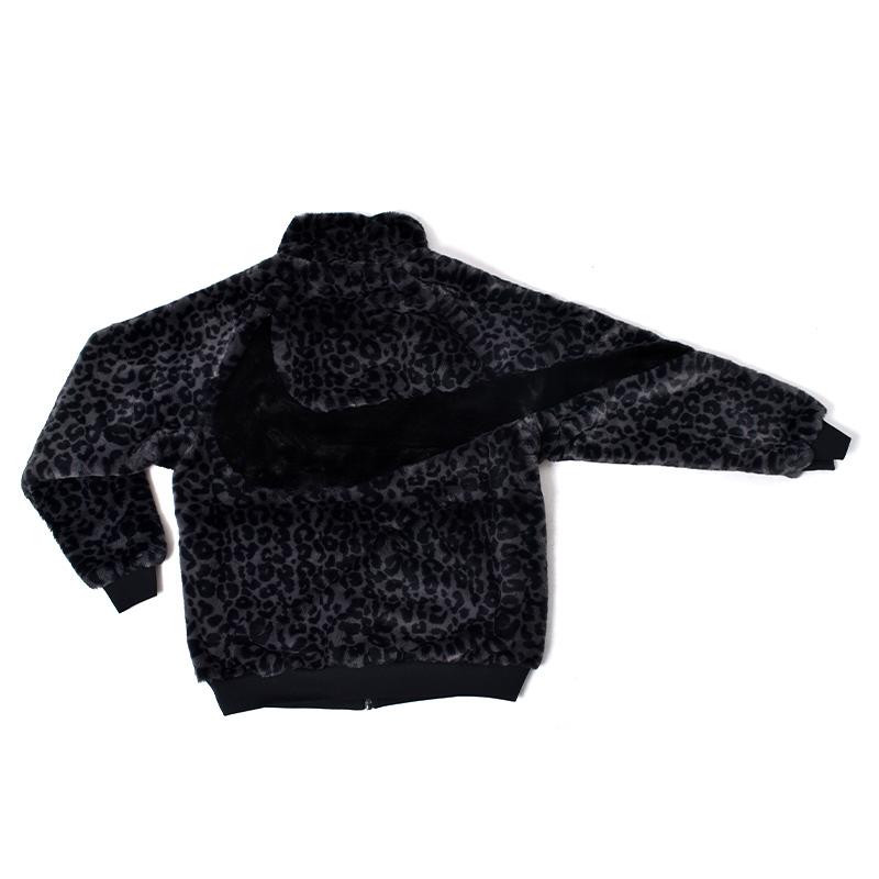 日本未発売 NIKE NSW BIG SWOOSH FUR JACKET "LEOPARD PRINT" ナイキ ビッグ スウッシュ ファー ジャケット ( 海外限定 豹柄 レオパード DH6685-011 )｜precious-place｜07