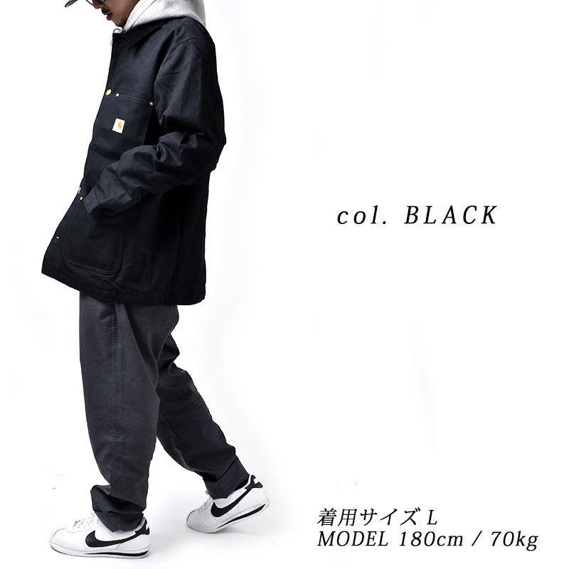 Carhartt CARHARTT DUCK CHORE COAT BLANKET LINED BLACK Carhartt CARHARTT DUCK CHORE COAT BLANKET LINED BLACK