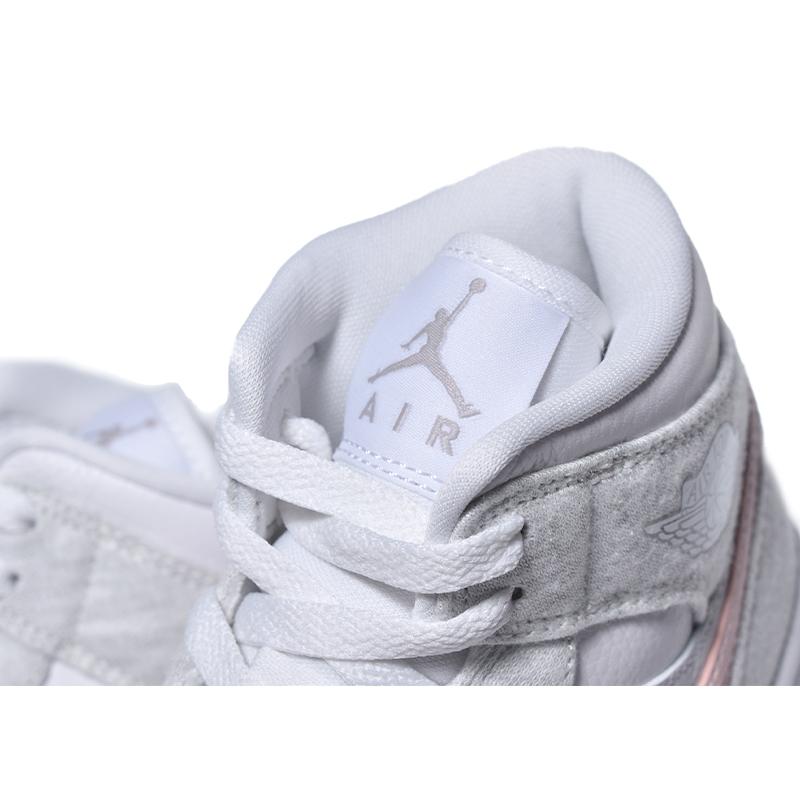 靴 Nike Air Jordan 1 Mid SE Light lron Ore Nike Air Jordan 1 Retro Mid Se Wmns Light Iron Ore - Ceny i