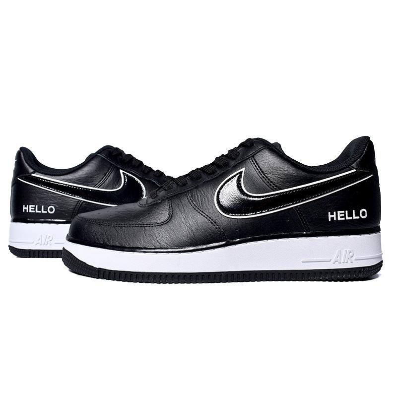 NIKE AIR FORCE 1 07 LX "HELLO PACK" BLACK ナイキ エアフォース スニーカー ( ハロー 黒 ブラック 白 ホワイト CZ0327-001 )｜precious-place｜10