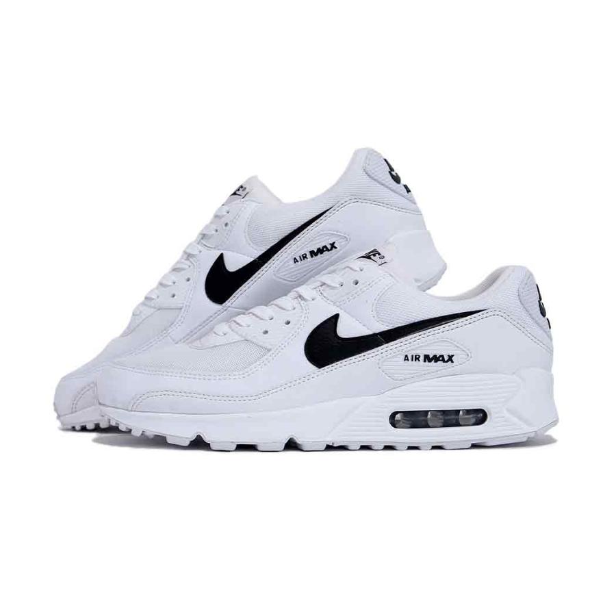 ナイキ ウィメンズ エアマックス 90 ホワイト/ブラック 23センチ NIKE WMNS AIR MAX 90 