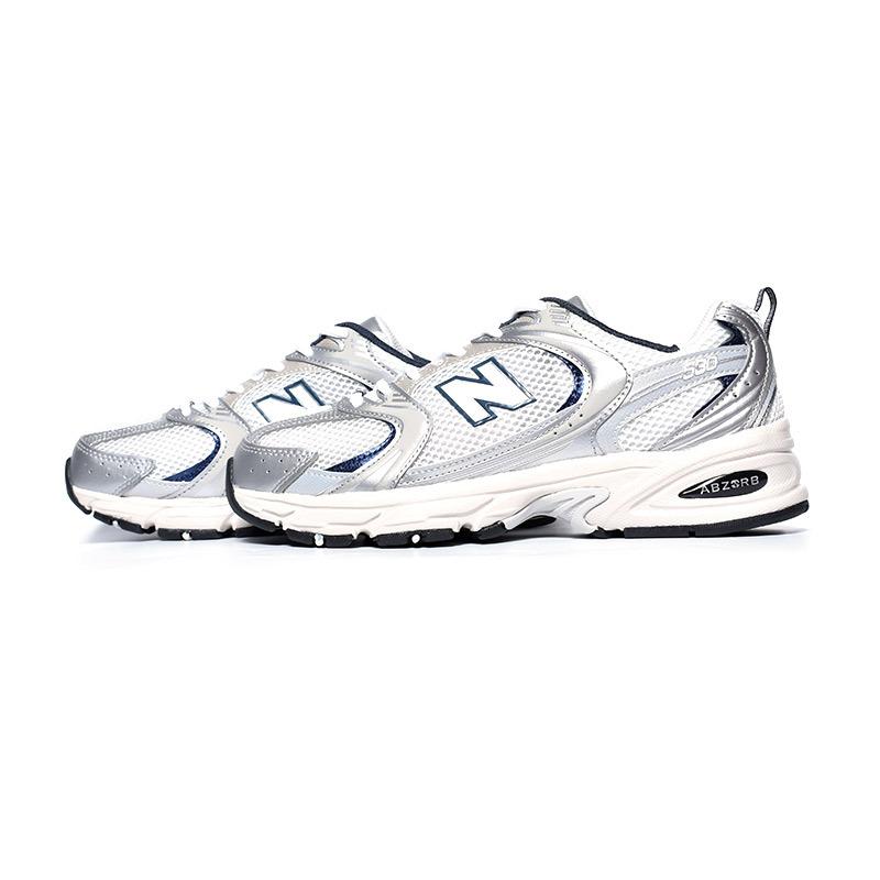 NEW BALANCE MR530KA "METALLIC SILVER" ニューバランス スニーカー ( 白 シルバー レディース ウィメンズ メンズ スエード メッシュ )｜precious-place｜02