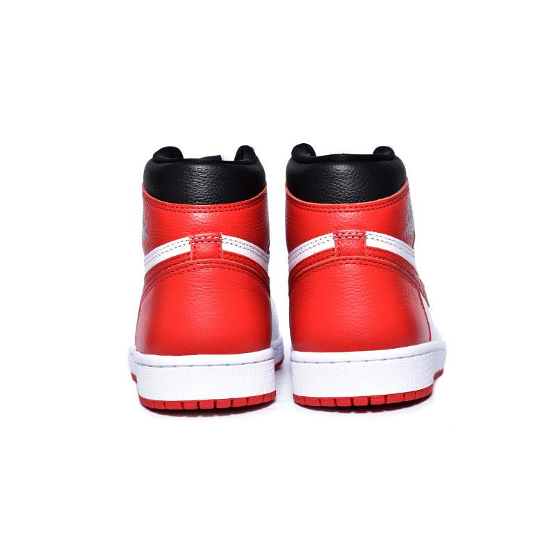 ナイキエアジョーダン1レトロハイOGヘリテージ 赤 白 30cm 2022年発売 NIKE AIR JORDAN 1 RETRO HI OG 