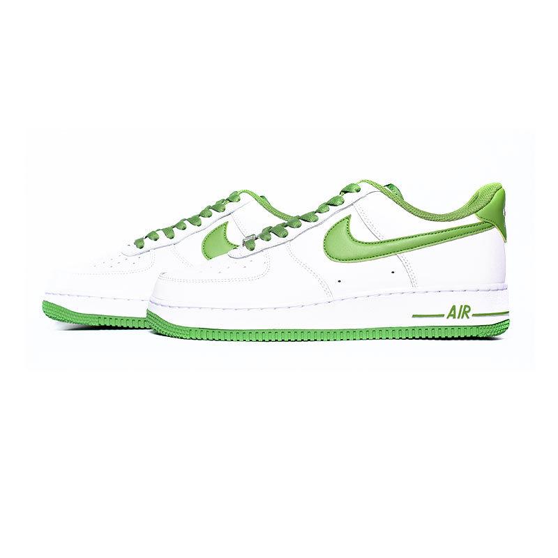 日本未発売 NIKE AIR FORCE 1 '07 "WHITE GREEN" ナイキ エアフォース スニーカー ( 海外限定 白 ホワイト 緑 グリーン メンズ DH7561-105 )｜precious-place｜05