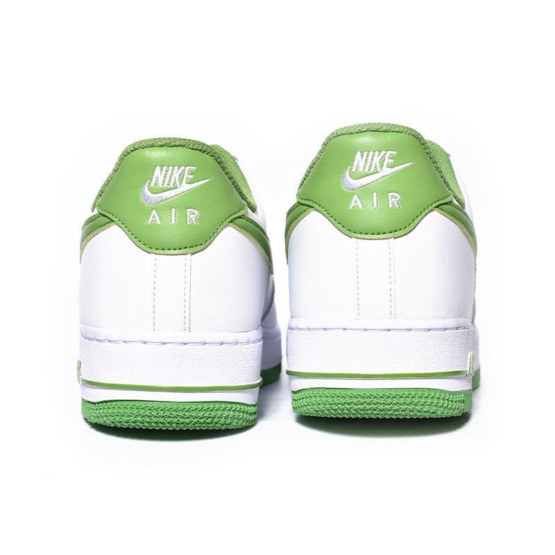 日本未発売 NIKE AIR FORCE 1 '07 "WHITE GREEN" ナイキ エアフォース スニーカー ( 海外限定 白 ホワイト 緑 グリーン メンズ DH7561-105 )｜precious-place｜07