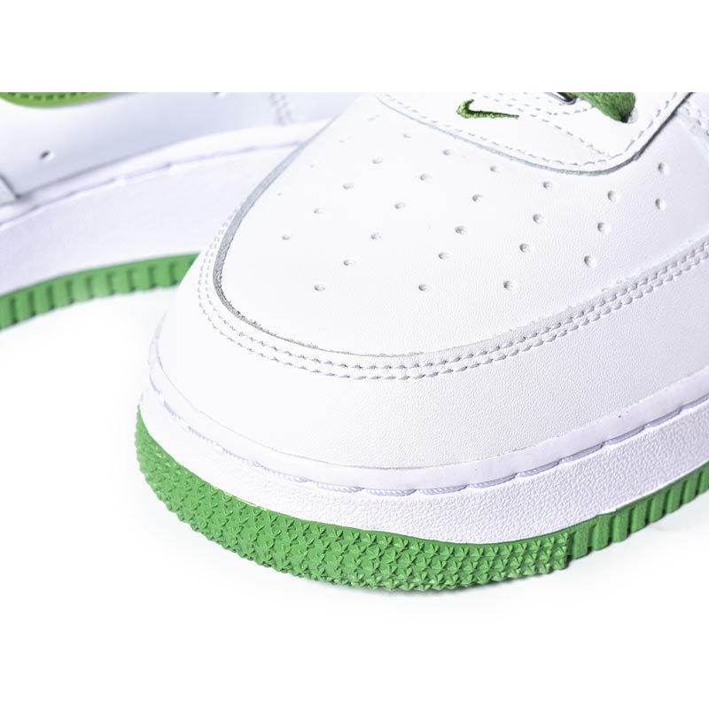 日本未発売 NIKE AIR FORCE 1 '07 "WHITE GREEN" ナイキ エアフォース スニーカー ( 海外限定 白 ホワイト 緑 グリーン メンズ DH7561-105 )｜precious-place｜09