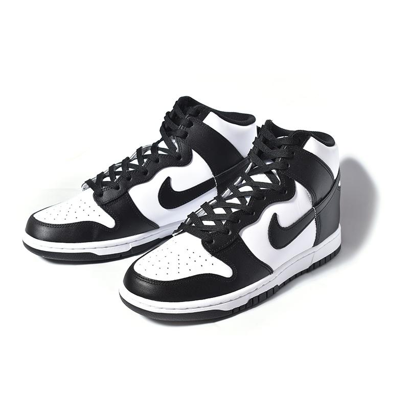 NIKE DUNK HIGH RETRO "PANDA" ナイキ ダンク ハイ レトロ スニーカー ( パンダ 黒 ブラック 白 ホワイト メンズ DD1399-105 )｜precious-place｜03