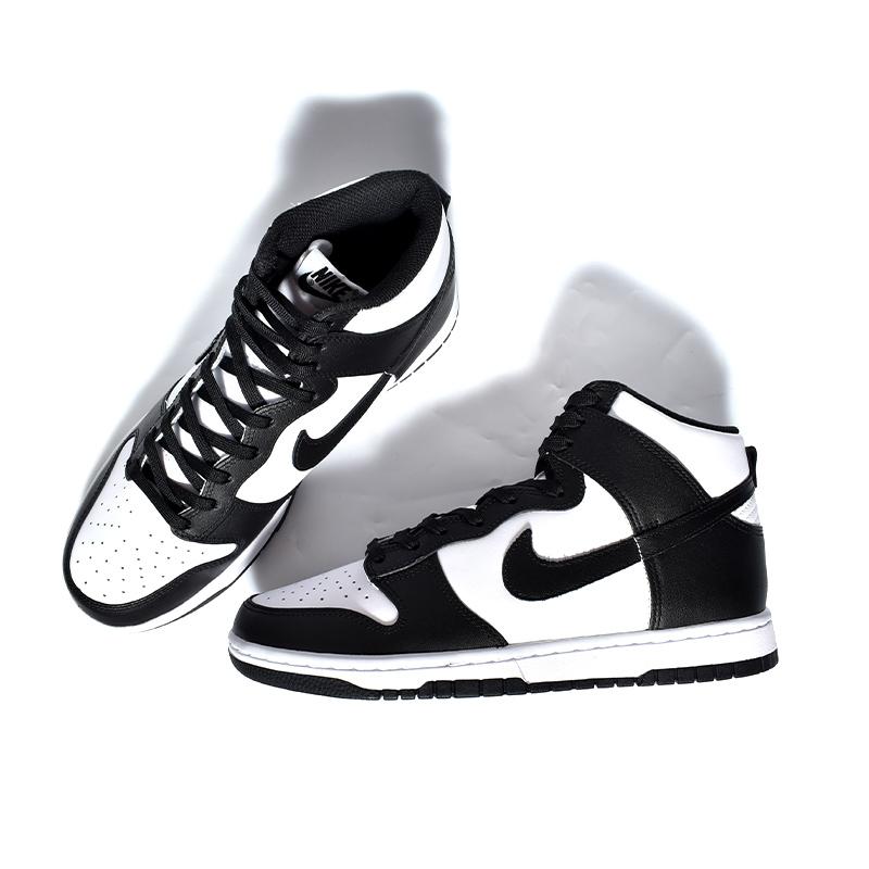 NIKE DUNK HIGH RETRO "PANDA" ナイキ ダンク ハイ レトロ スニーカー ( パンダ 黒 ブラック 白 ホワイト メンズ DD1399-105 )｜precious-place｜09