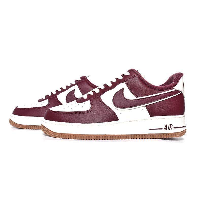 Nike Air Force 1 ホワイト/バーガンディ Nike Air Force 1 Low '07 LV8 