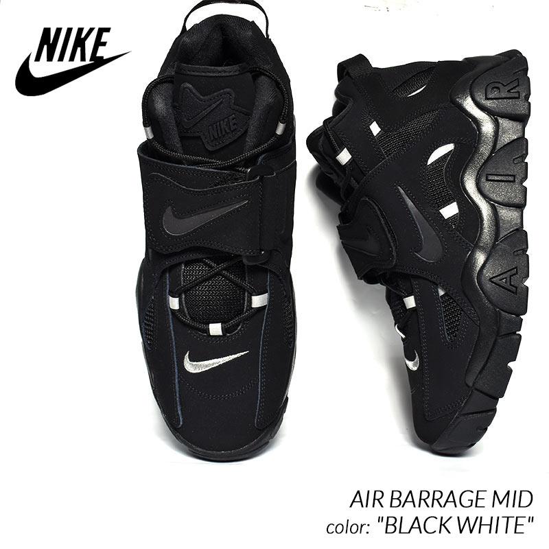 Nike Air Barrage Mid BLACK 黒