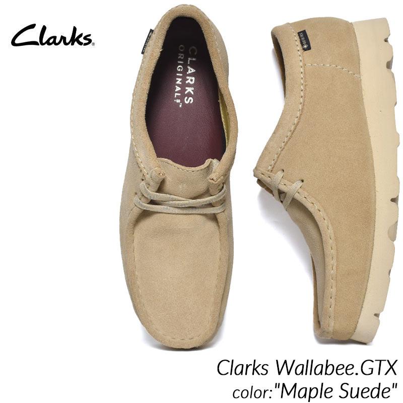 Clarks Wallabee GTX Maple Suede 7.5 26CN Clarks Footwear | UP THERE