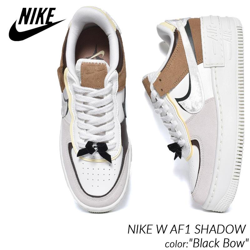 日本未発売 NIKE W AF1 SHADOW "Black Bow" ナイキ ウィメンズ エアフォース シャドー スニーカー 海外限定 AIR FORCE レディース FB1857-111 :4076:PRECIOUS PLACE 通販 ナイキ NIKE プレミアム 白色 ホワイト エアフォース