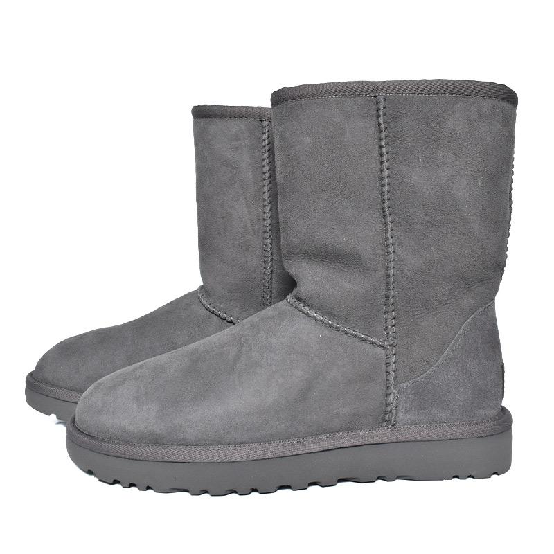UGG WOMENS CLASSIC SHORT II GREY アグ ムートンブーツ UGG WOMENS CLASSIC SHORT II GREY アグ ムートンブーツ