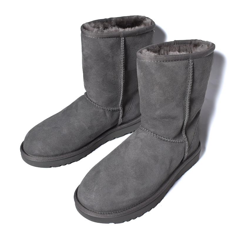 UGG WOMENS CLASSIC SHORT II GREY アグ ムートンブーツ UGG WOMENS CLASSIC SHORT II GREY アグ ムートンブーツ