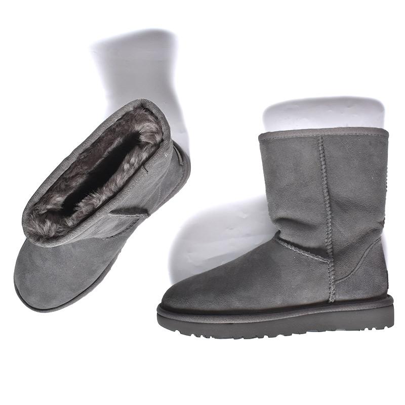 UGG WOMENS CLASSIC SHORT II GREY アグ ムートンブーツ UGG WOMENS CLASSIC SHORT II GREY アグ ムートンブーツ