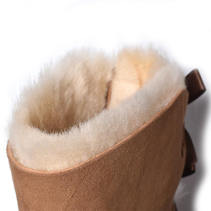 UGG WOMENS BAILEY BOW II CHESTNUT アグ ムートンブーツ