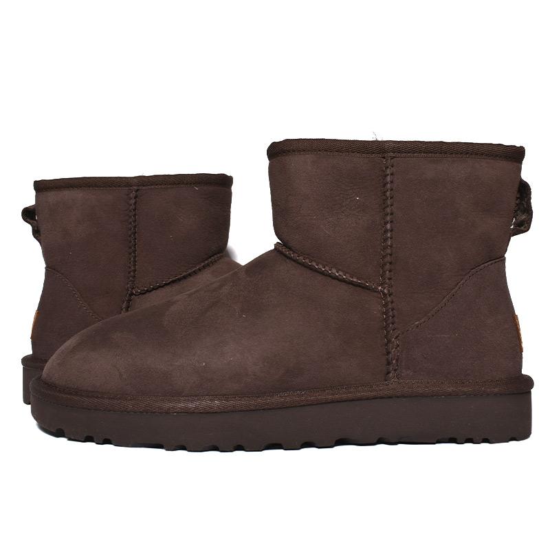 UGG WOMENS CLASSIC MINI II CHOCOLATE アグ ムートンブーツ クラシック ミニ 2 レディース ( チョコレート ブラウン 茶色 BOOTS 1016222 )｜precious-place｜10