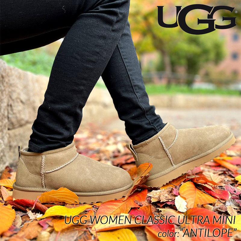 UGG WOMEN CLASSIC ULTRA MINI ANTILOPE アグ ムートンブーツ UGG WOMEN CLASSIC ULTRA MINI ANTILOPE アグ ムートンブーツ