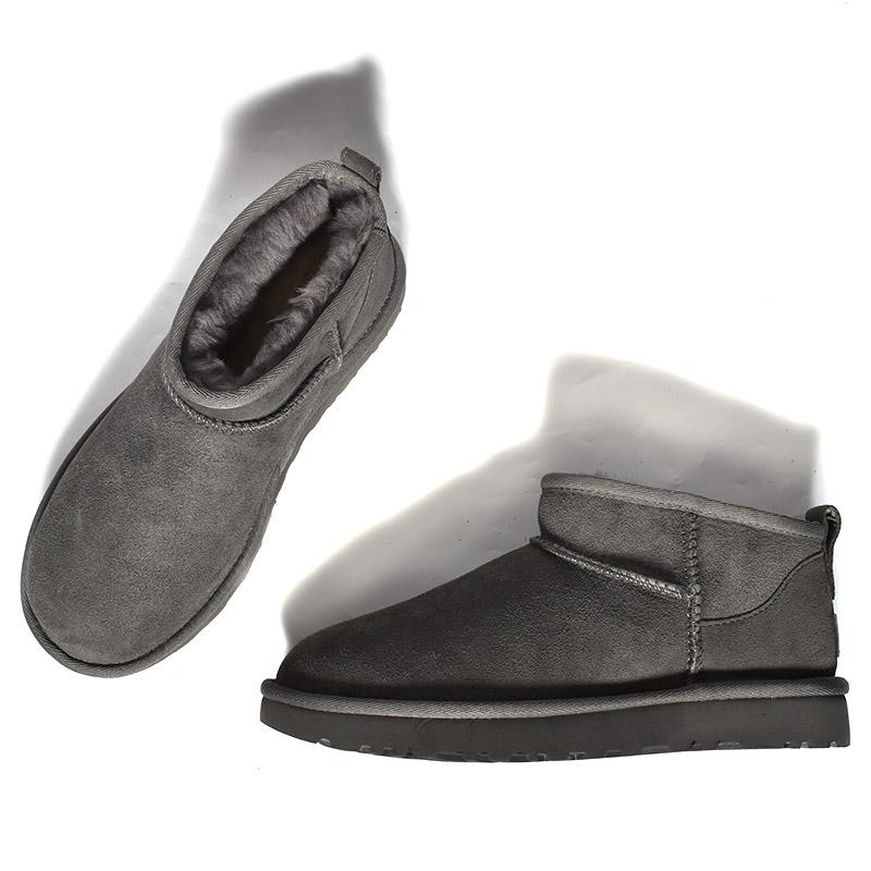 UGG WOMEN CLASSIC ULTRA MINI GRAY アグ ムートンブーツ UGG WOMEN CLASSIC ULTRA MINI GRAY アグ ムートンブーツ