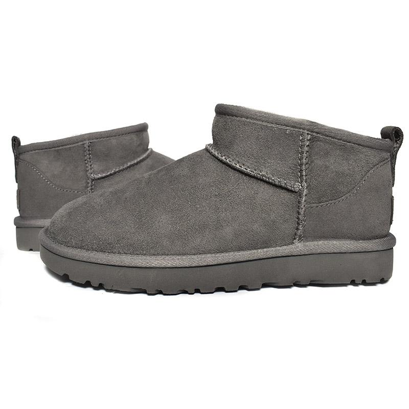 UGG WOMEN CLASSIC ULTRA MINI GRAY アグ ムートンブーツ UGG WOMEN CLASSIC ULTRA MINI GRAY アグ ムートンブーツ