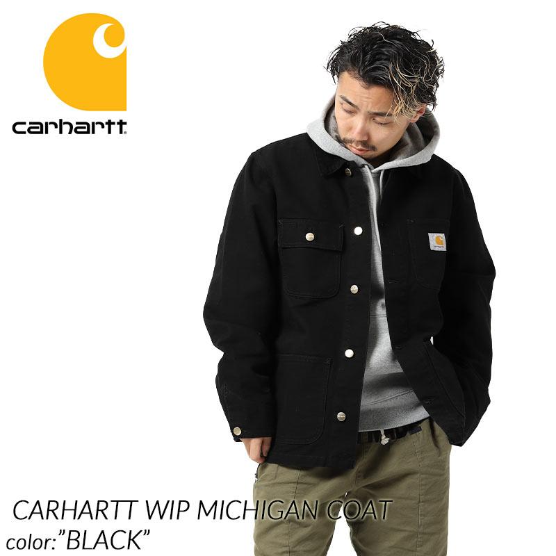 日本未発売 CARHARTT WIP MICHIGAN COAT BLACK カーハート ミシガン