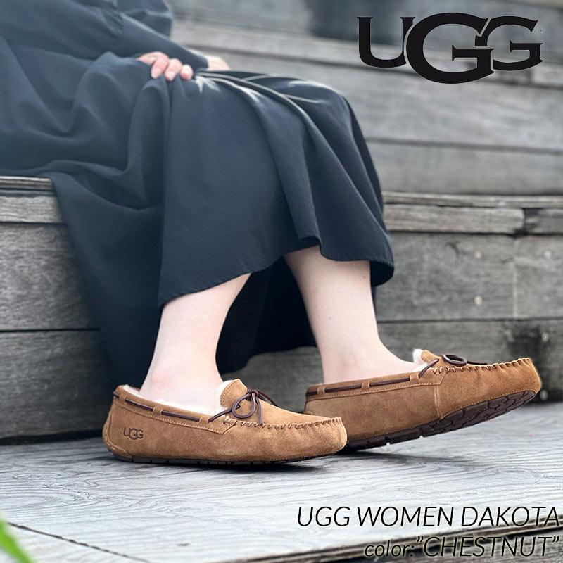 UGG WOMEN DAKOTA CHESTNUT アグ ウィメンズ ダコタ モカシン UGG WOMEN DAKOTA CHESTNUT アグ ウィメンズ ダコタ モカシン