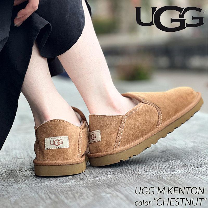 UGG M KENTON CHESTNUT アグ メンズ ケントン スリッポン スリッパ シューズ レディース ( ローファー ベージュ 茶色  ウィメンズ 3010 ) : 4137 : PRECIOUS PLACE - 通販 - Yahoo!ショッピング