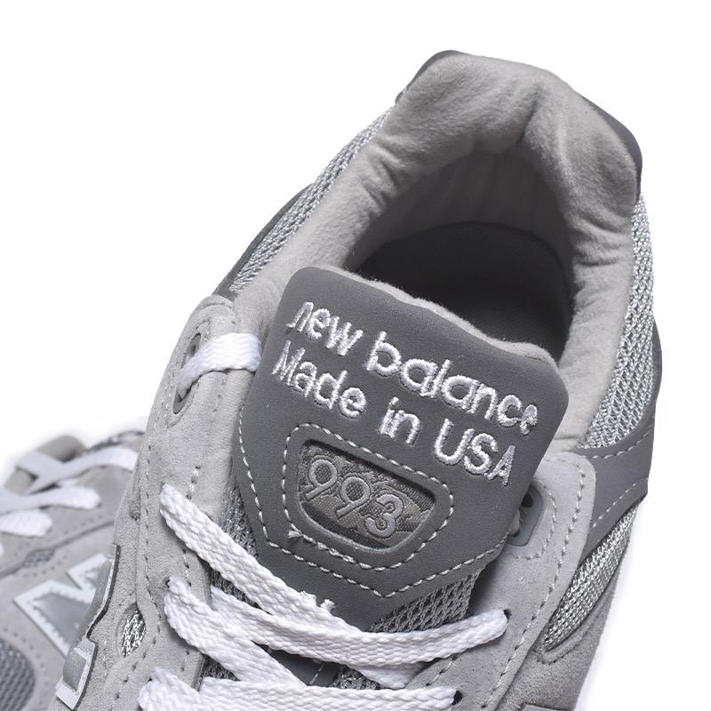 NEW BALANCE MR993GL "MADE IN USA" GRAY × WHITE ニューバランス スニーカー ( グレー 灰色 D アメリカ製 メンズ )｜precious-place｜07