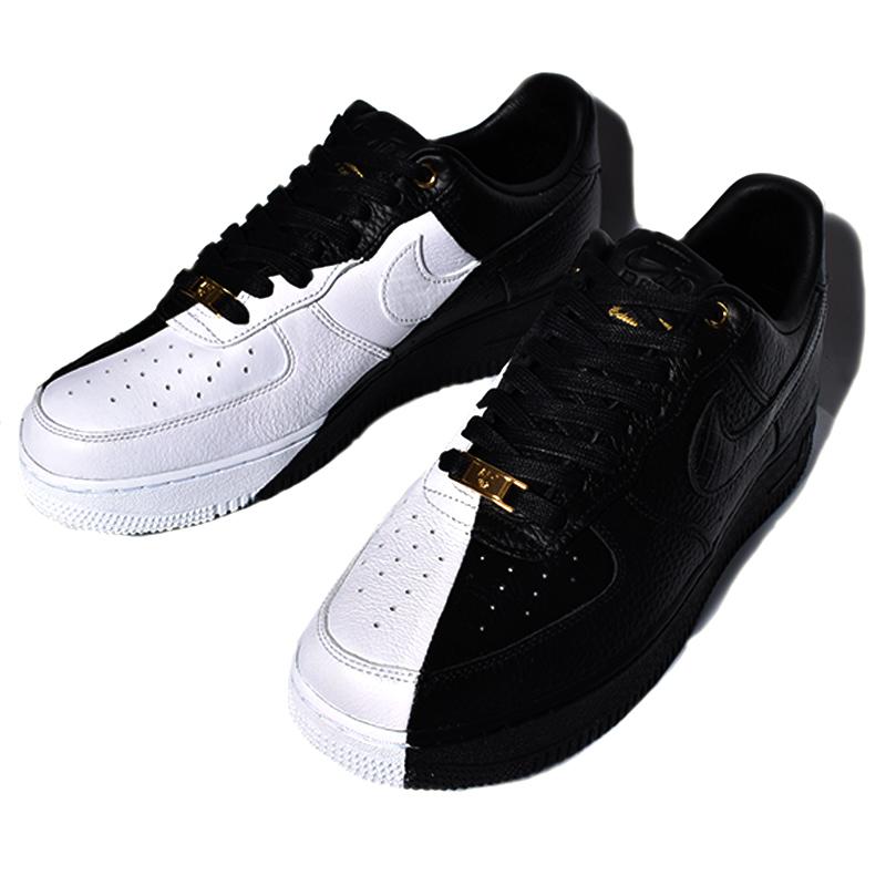 日本未発売 NIKE AIR FORCE 1 '07 PRM 40th Anniversary "Split Black White" ナイキ エアフォース スニーカー ( 海外限定 DX6034-001 )｜precious-place｜02