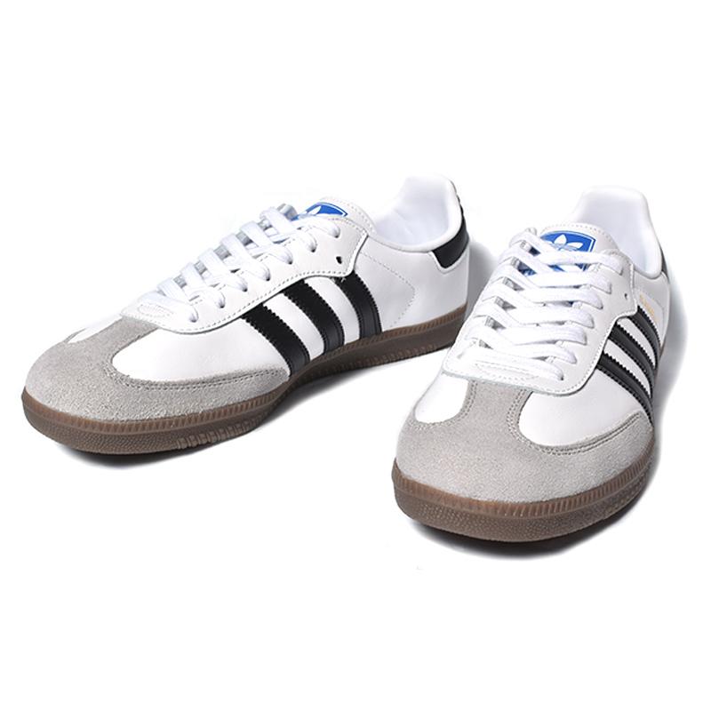 adidas SAMBA OG "WHITE BLACK" アディダス サンバ オージー スニーカー ( 黒 ブラック 白 ホワイト ガムソール メンズ レディース ウィメンズ B75806 )｜precious-place｜03