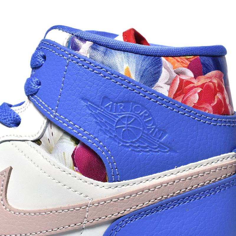 日本未発売 NIKE WMNS AIR JORDAN 1 MID SE Valentine's Day Flowers ナイキ ウィメンズ エアジョーダン スニーカー 海外限定 レディース FD4331-121｜precious-place｜05