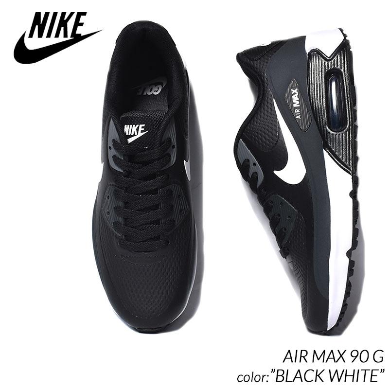 NIKE AIR MAX 90 G "BLACK WHITE" ナイキ エアマックス ゴルフ スニーカー GOLF 黒 ブラック 白 ホワイト メンズ ゴルフシューズ CU9978-002 :4406:PRECIOUS PLACE 通販 ナイキ NIKE 黒色 ブラック 灰色 グレー
