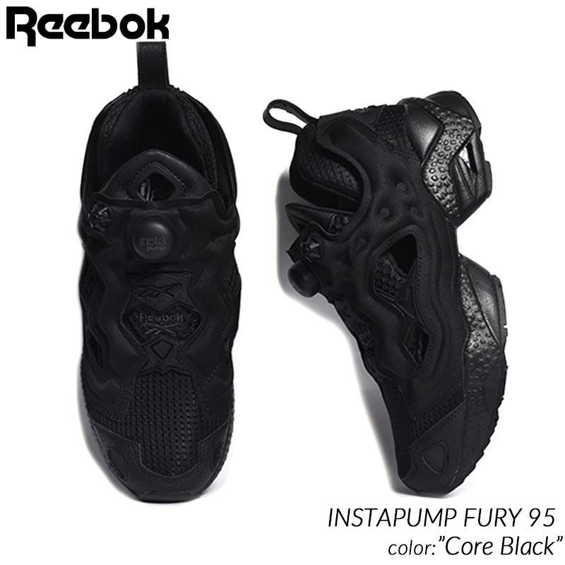 リーボック ポンプフューリー ブラック 正規取扱店 Reebok (リーボック) 100008357 INSTAPUMP FURY 95