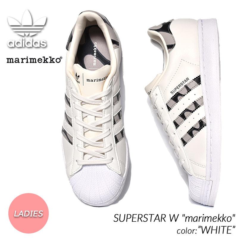 adidas SUPERSTAR W "marimekko" WHITE アディダス スーパースター マリメッコ スニーカー ( 白 ホワイト