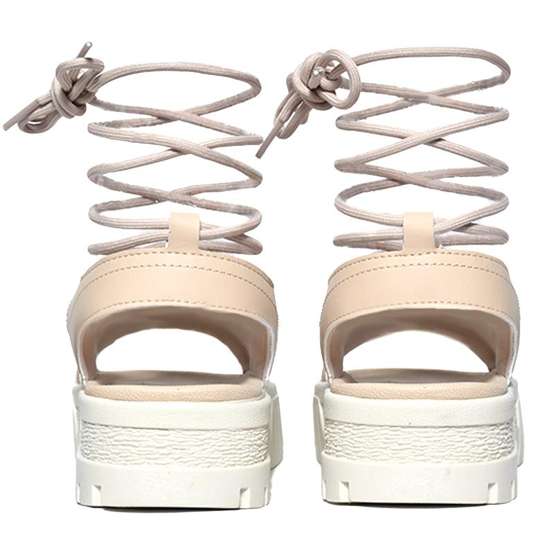 PUMA MAYZE SANDAL LACES WNS "BEIGE" プーマ メイズ サンダル レース ウィメンズ レディース スニーカー ( ベージュ 厚底 388950-01 )｜precious-place｜03