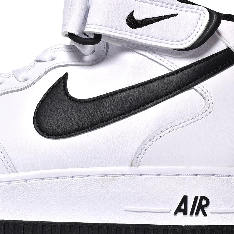 NIKE AIR FORCE 1 MID '07 "White Black" ナイキ エアフォース ミッド スニーカー ( 白 ホワイト 黒 ブラック メンズ レディース DV0806-101 )｜precious-place｜05